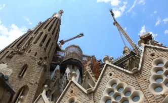 La sagrada familiar towers
