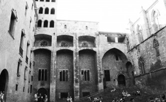 gothic quarter barcelona 1960s