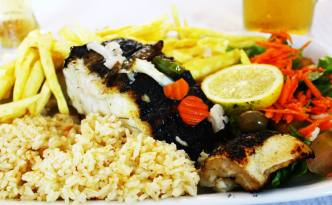 El Rei D'frango lisbon bacalhau salted cod