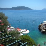A great charter trip from Fethiye to Olympos over the restless sea