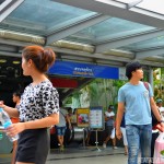 Where to find toilets at the Chatuchat Weekend Market in Bangkok?