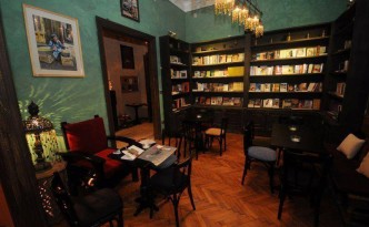 Sufi bookstore inside - credits Sufi bookstore facebook