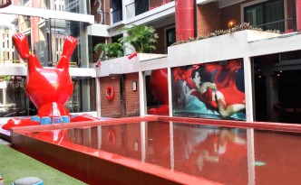 dash hotel bali seminyak swimming pool