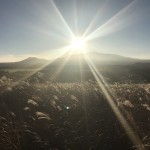 Visit the Sangumburi Crater in Jeju for the best sunset
