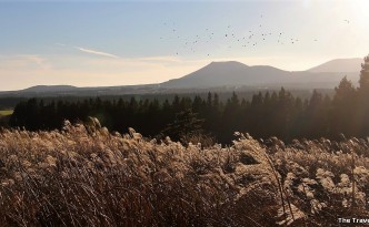 Sangumburi Crater in Jeju