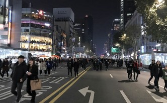 visit Seoul while protests are ongoing