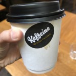 Visit Kaffeine for good coffee in Fitzrovia