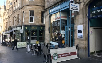 edinburgh southern cross cafe breakfast