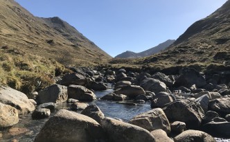the meeting of the three waters glencoe scotland