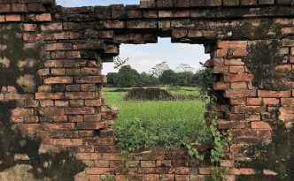 imperial city danang brick wall