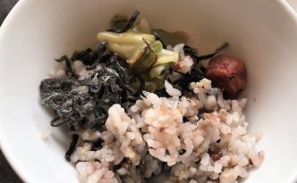breakfast hotel konansu kawaguchiko rice pickles