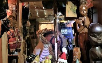 Hanbunan jazz bar in Kyoto
