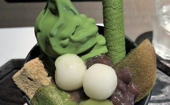 Saryo Suisen for the best green tea parfait in Kyoto