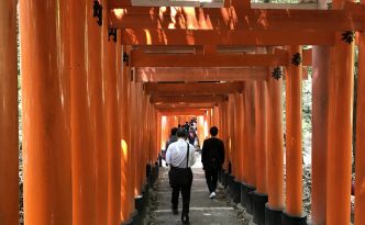 Fushimi Inari Shrine in Kyoto