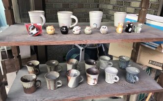 handmade pottery shop in Uji