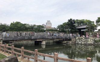 himeji castle small town