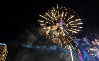 celebrate the new year Bangkok style