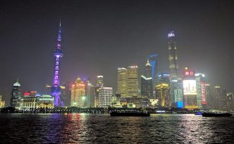 Shanghai the bund at night