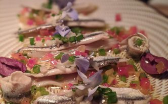 Anchovies Niajo for good Spanish food in Beijing