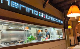 Lunch at Nerino Dieci Trattoria in Milan